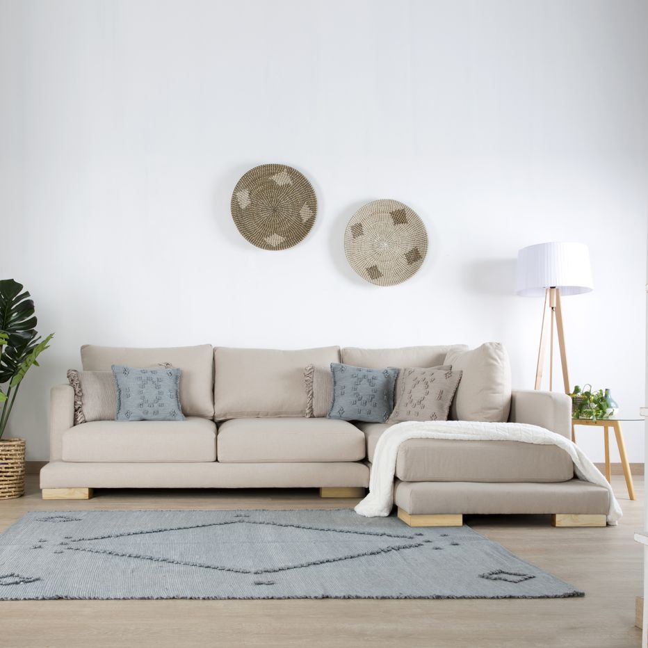 Sofá chaise longue Luxer - Decoratoda, muebles online y más