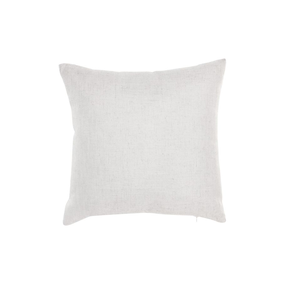 Azur cojin poliester blanco
