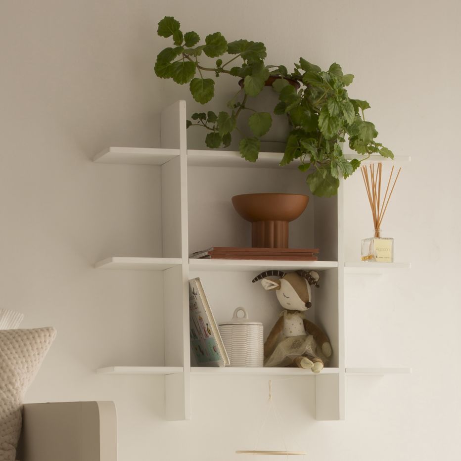 Estantería de pared - Shelf - B&B Italia - contemporánea / de Corian® /  blanca