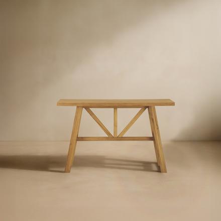 Bouko mueble recibidor de madera maciza de araucaria