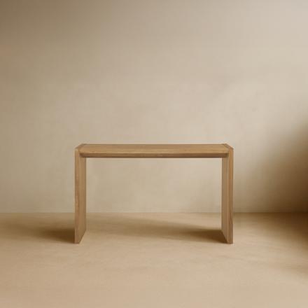 Bitam mueble recibidor de madera maciza de araucaria