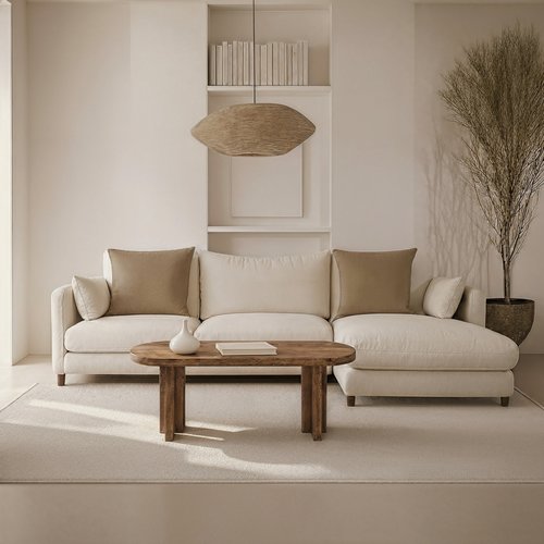 Dune salontafel van massief mangohout