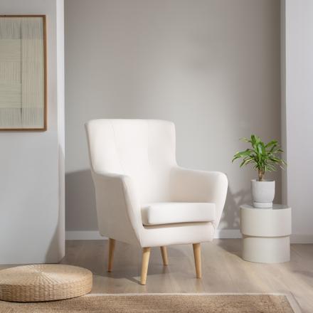 Riva fauteuil blanc