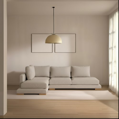 Luxor sofá chaise longue izquierda con lateral abierto 4 plazas