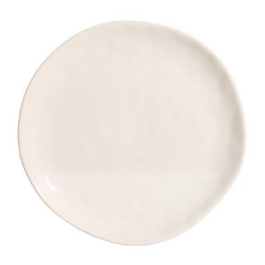 Ugan plato llano blanco gres cocina