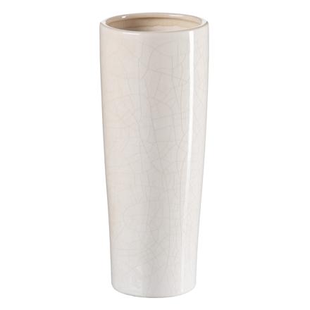 Nora vaso beige in ceramica decorazione