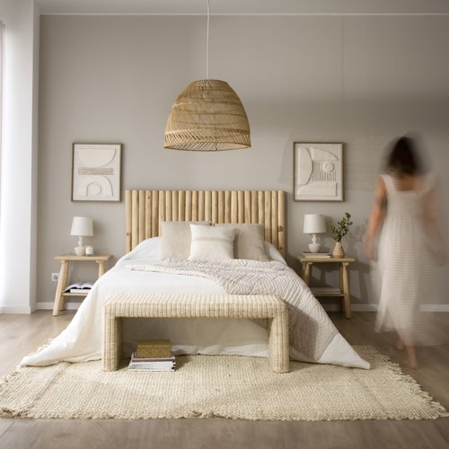 Logam tapis en jute pour salon