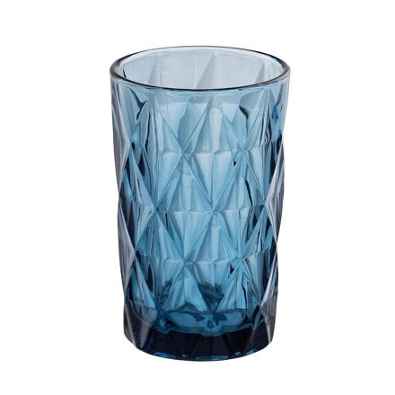 Mirey copo de vidro azul