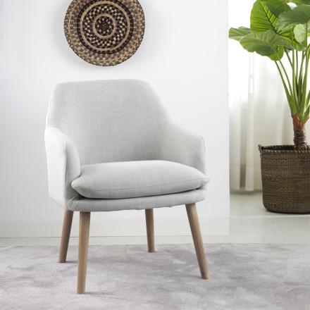Mara grey armchair