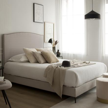 Nayra base de cama tapizada 150x190