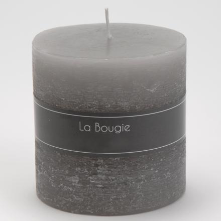 Noly bougie cylindrique gris