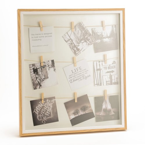 Poly white photoframe 39x43