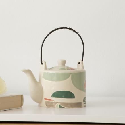Desmo stoneware teapot