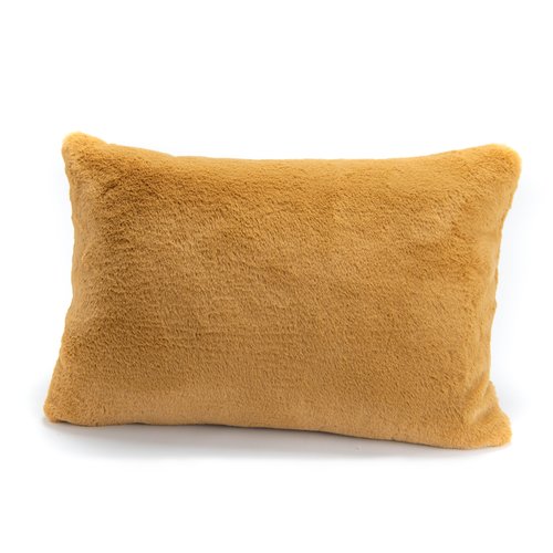 Mones mosterdkleurige kussens