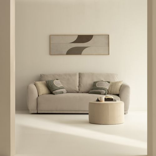 Orson sofá cama 3 plazas beige