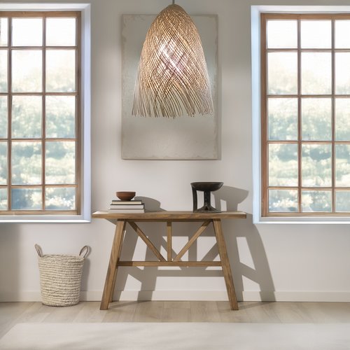 Bouko mueble recibidor de madera maciza de araucaria