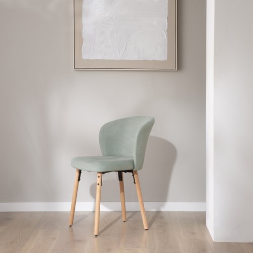 Lauder stoel aquamarijn