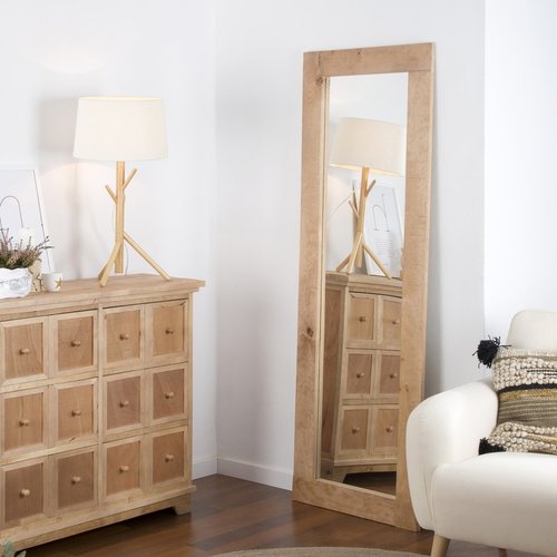 Nordic spiegel garderobe n atural