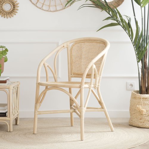 Nit natuurlijke rotan stoel