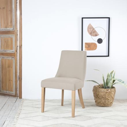 Bimba beige upholstered chair