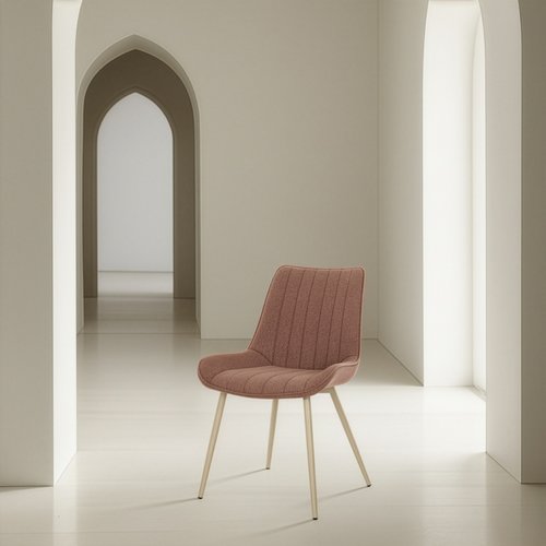 Roma silla tapizada topo