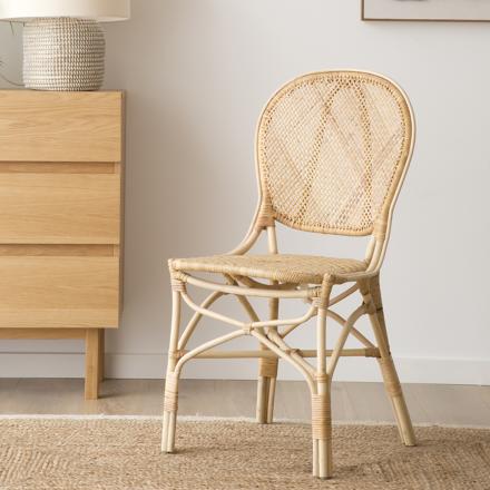 Azur natural rattan chair