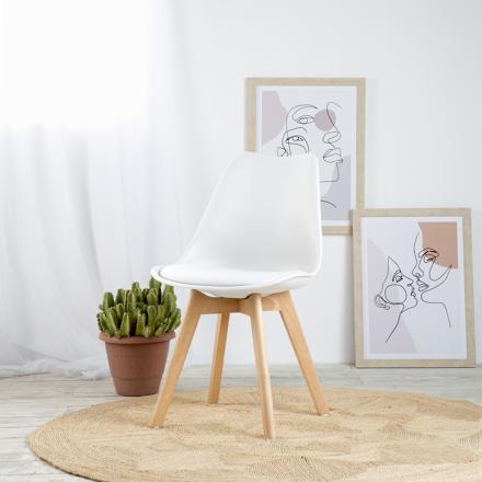 Mina white chair