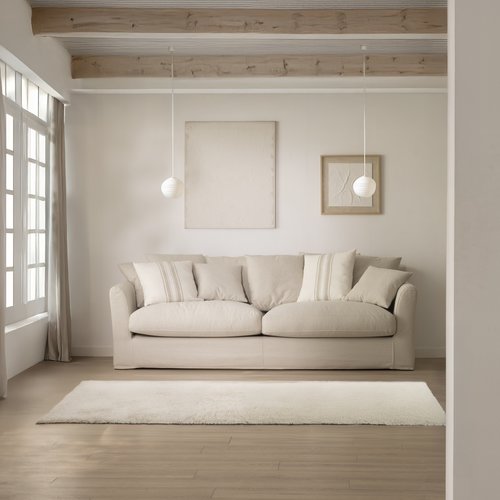 Yulia sofá 3 lugares grande