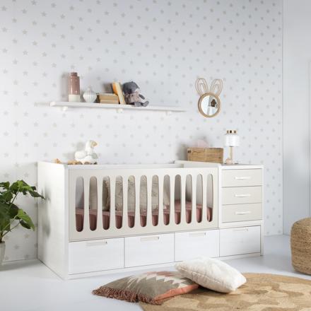 Doroty convertible cot with drawers