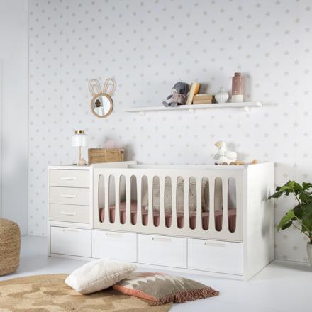 Doroty convertible cot with drawers