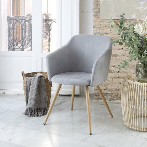 Brando sillón gris
